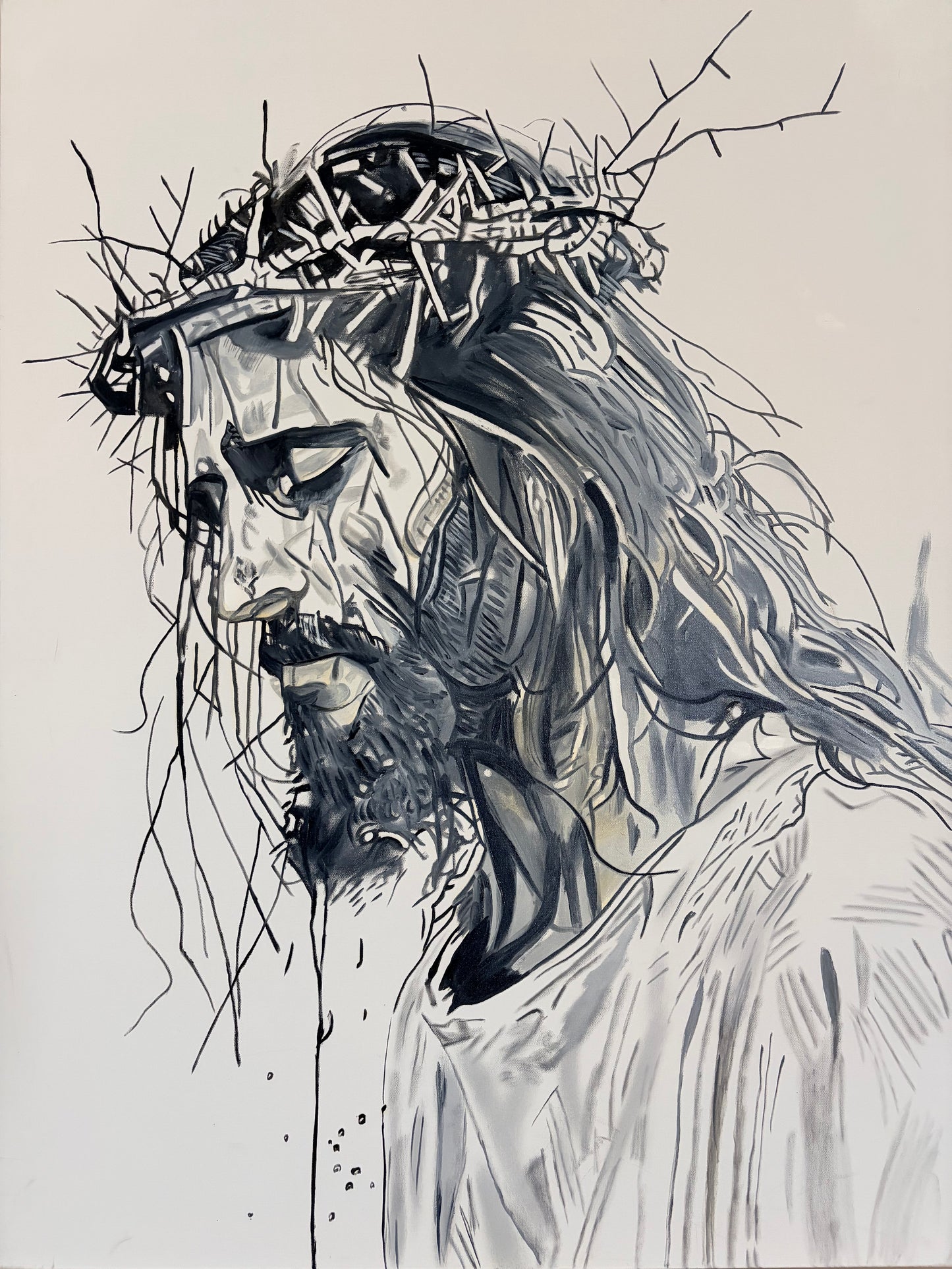 Mercy Original Painting by Warren Willowdale