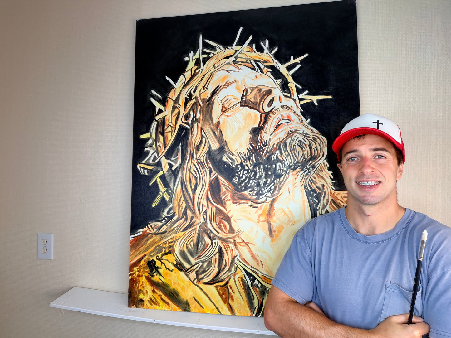 Jesus Christ by Warren Willowdale — Museum-Grade Archival Art Print