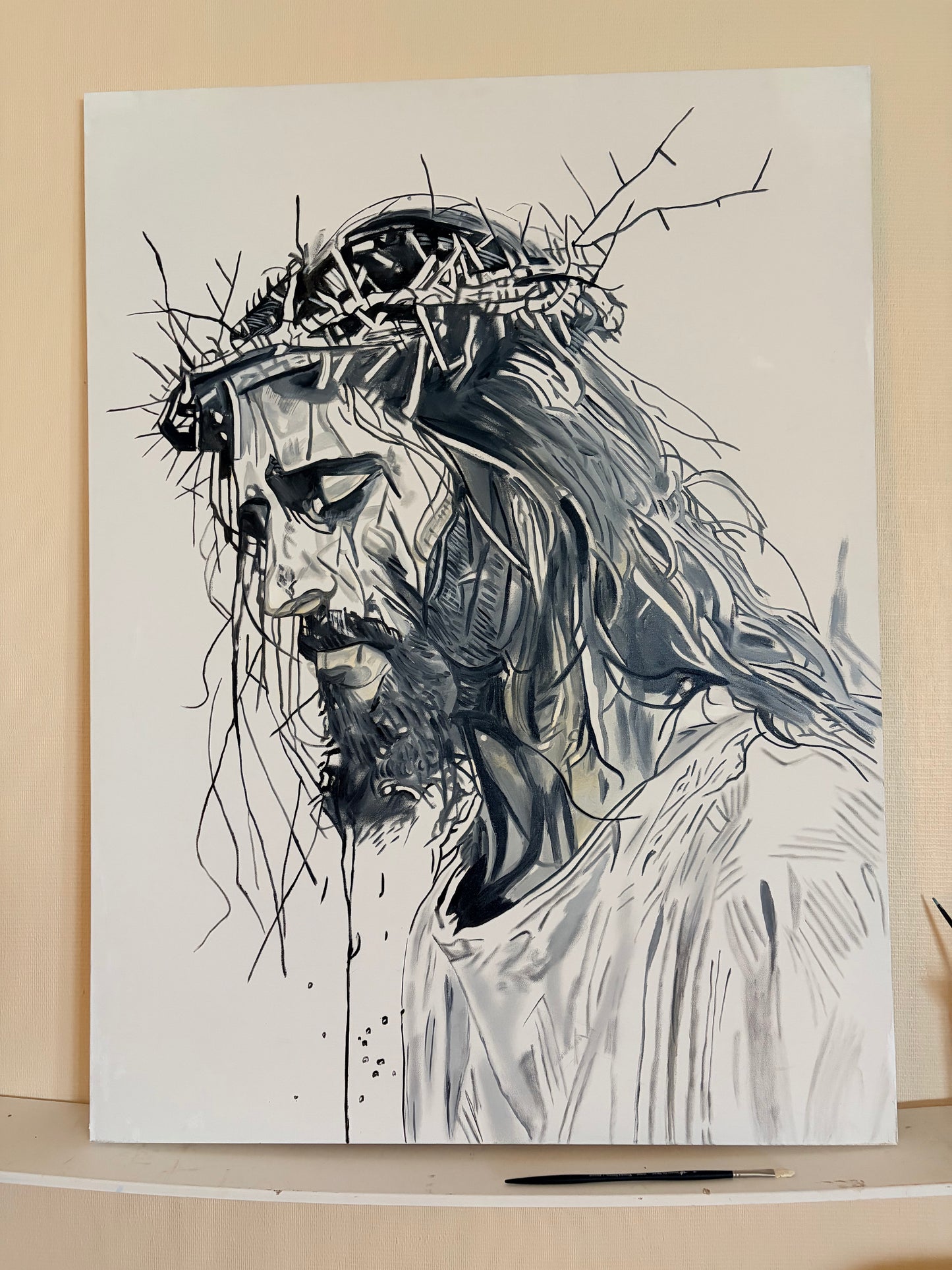 Mercy Original Painting by Warren Willowdale