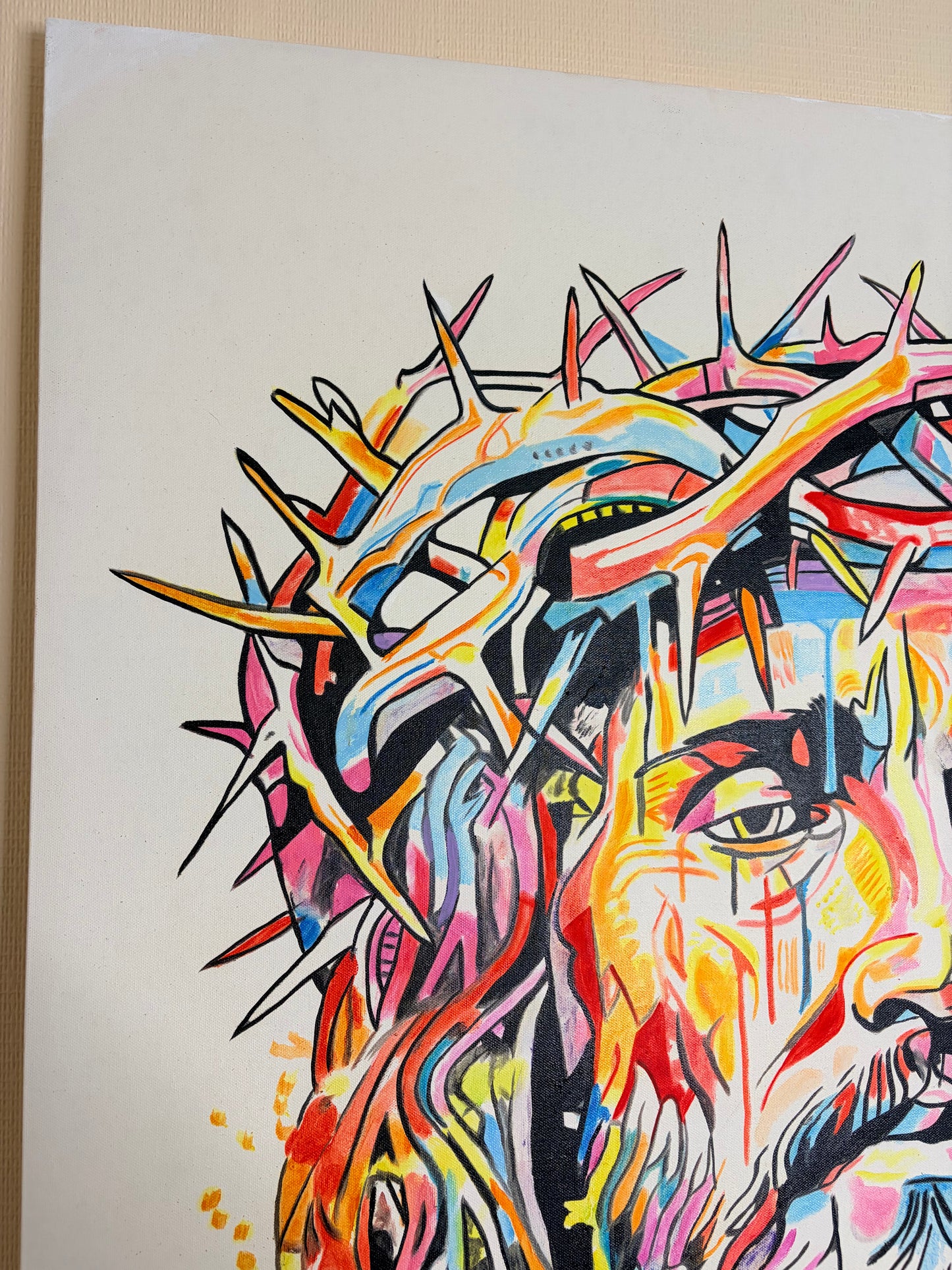 Jesus Christ Original Painting by Warren Willowdale