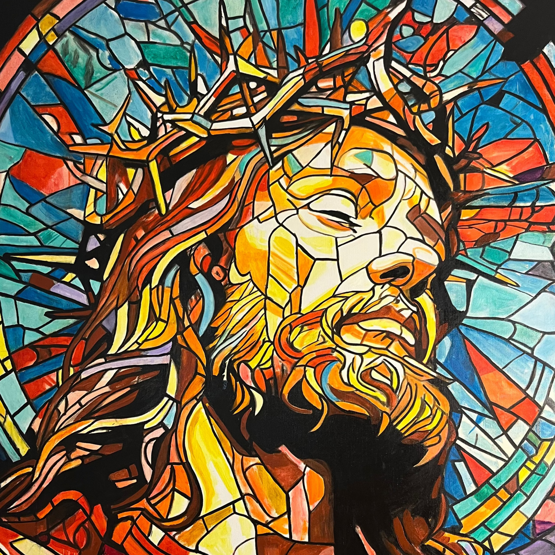 Camarillo Artist Warren Willowdale Jesus Painting