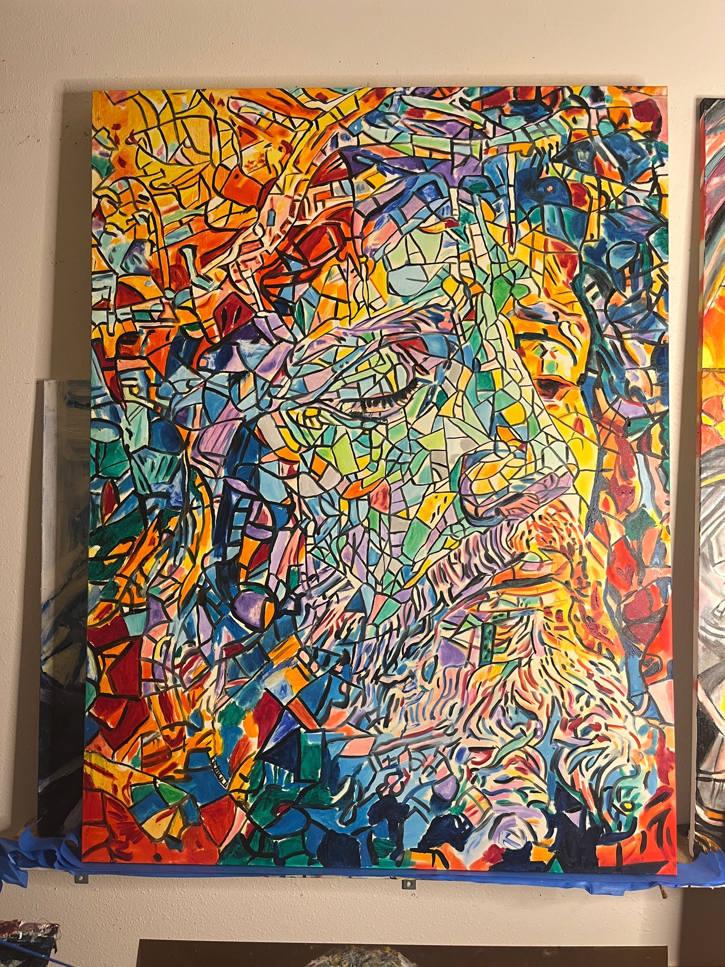 Jesus Christ Original Painting by Warren Willowdale